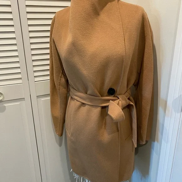 Zara wrap coat M - Picture 10 of 13